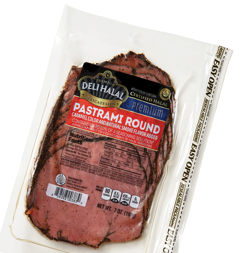 Deli Halal Beef Pastrami